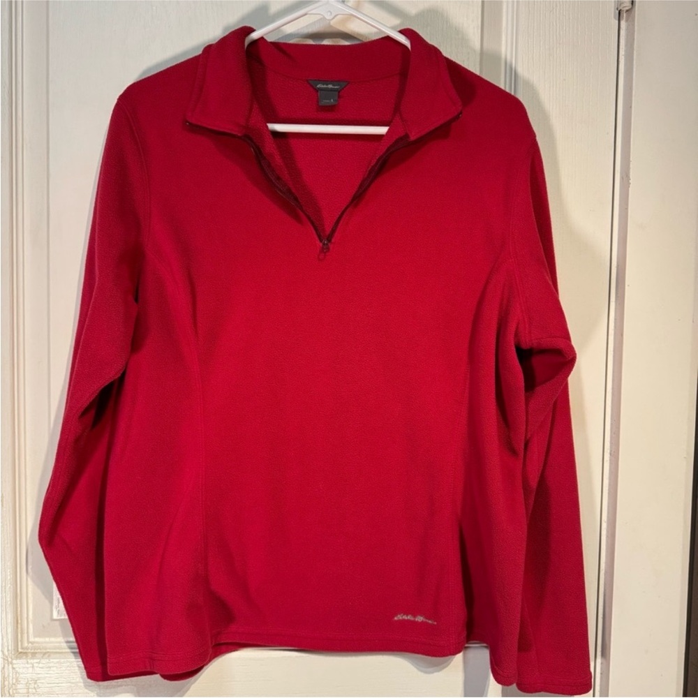 Eddie Bauer Pink Pullover Fleece